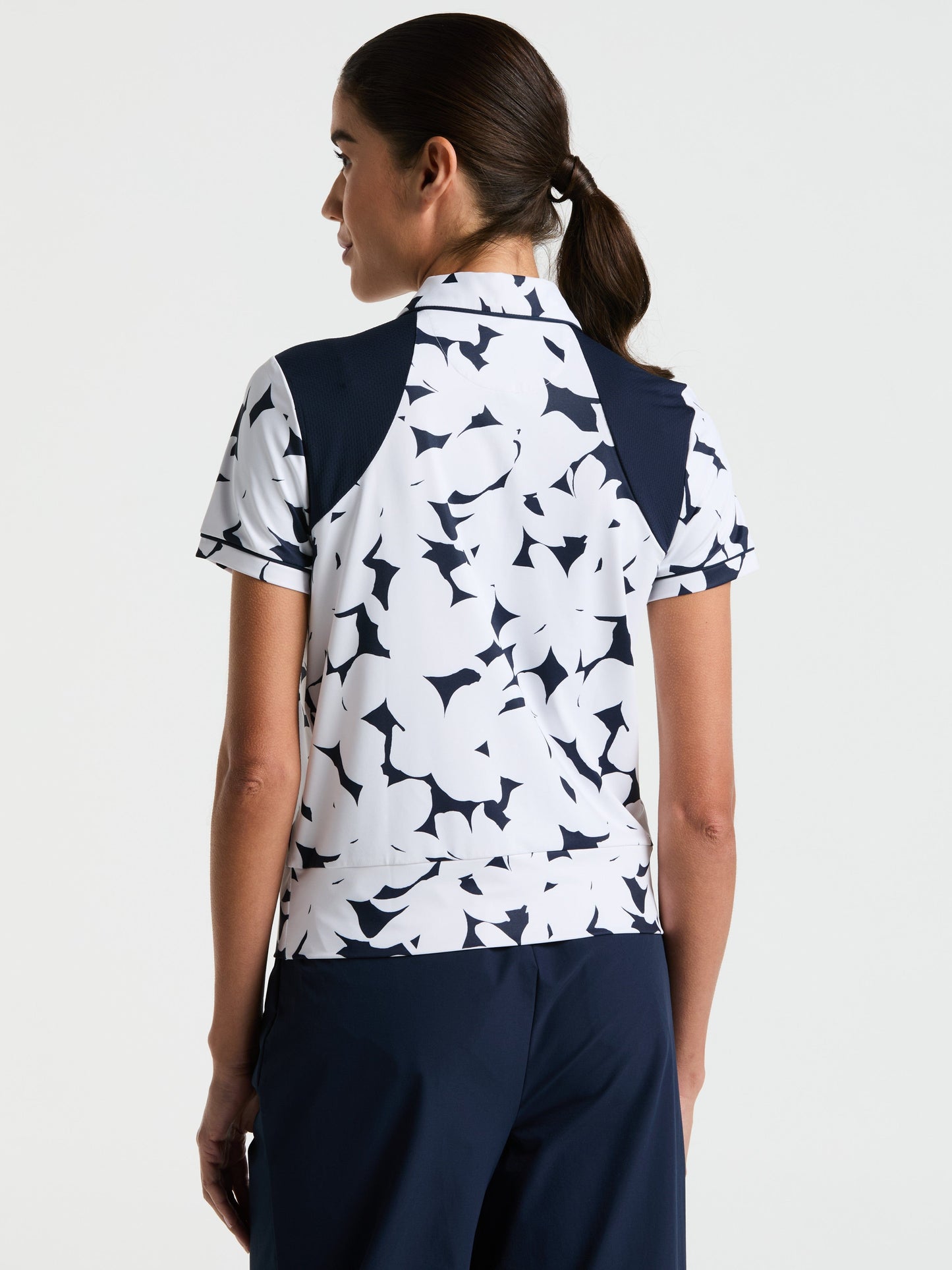 Women's Riviera Floral Golf Polo Shirt