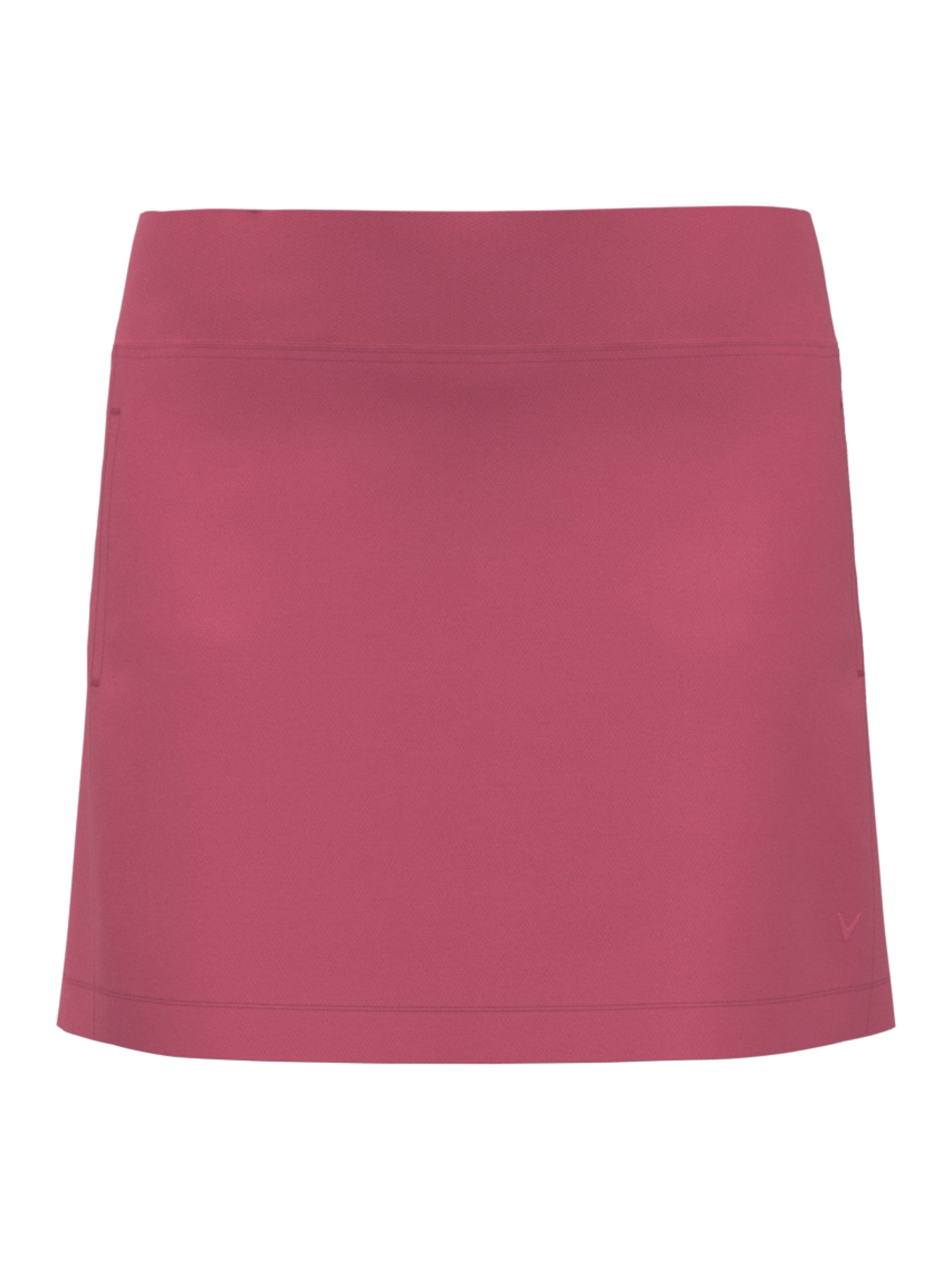 Womens Solid Skort (Fruit Dove) 