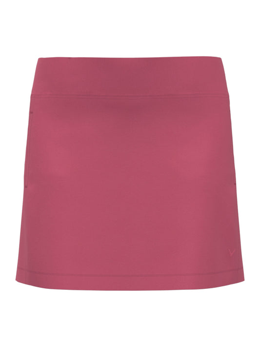 Womens Solid Skort (Fruit Dove) 