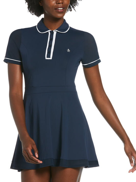 Veronica Dress (Black Iris) 