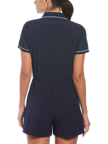 Women's Veronica Short Sleeve Golf Romper