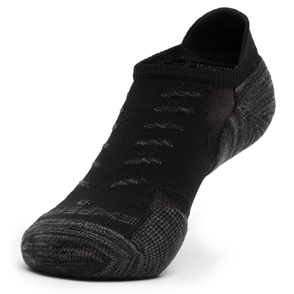 Experia Techfit Light Cushion No Show Tennis Socks Black Socks THORLO M