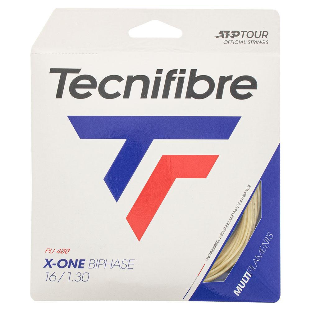 X-One Biphase Tennis String Natural Strings TECNIFIBRE 16