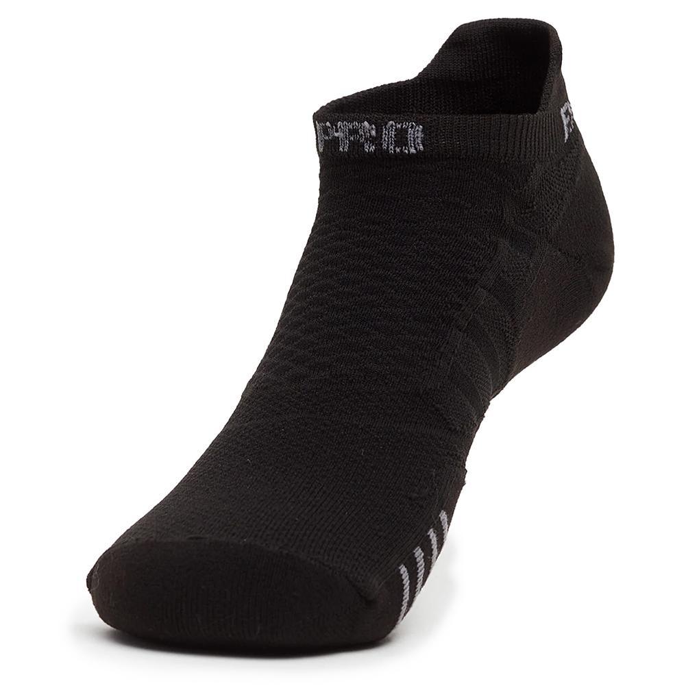 Experia Prolite Ultra-Light Cushion No Show Tab Tennis Socks Black Socks THORLO M