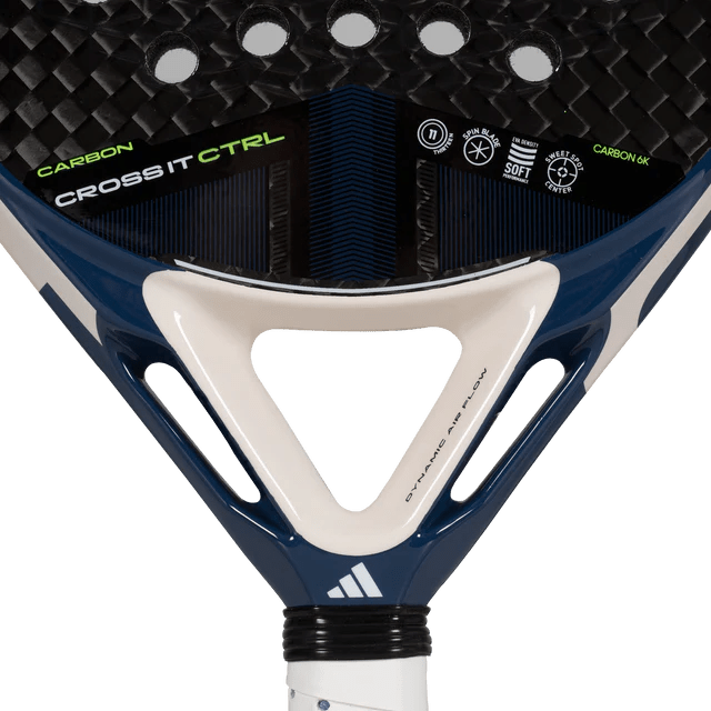 Cargue la imagen en el visor de la galería, Adidas Cross It Carbon Control 3.4 2025 Padel Racket | Wide sweet spot
