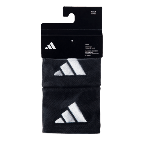 ADIDAS S Black White Wristband X2 ALE GALAN