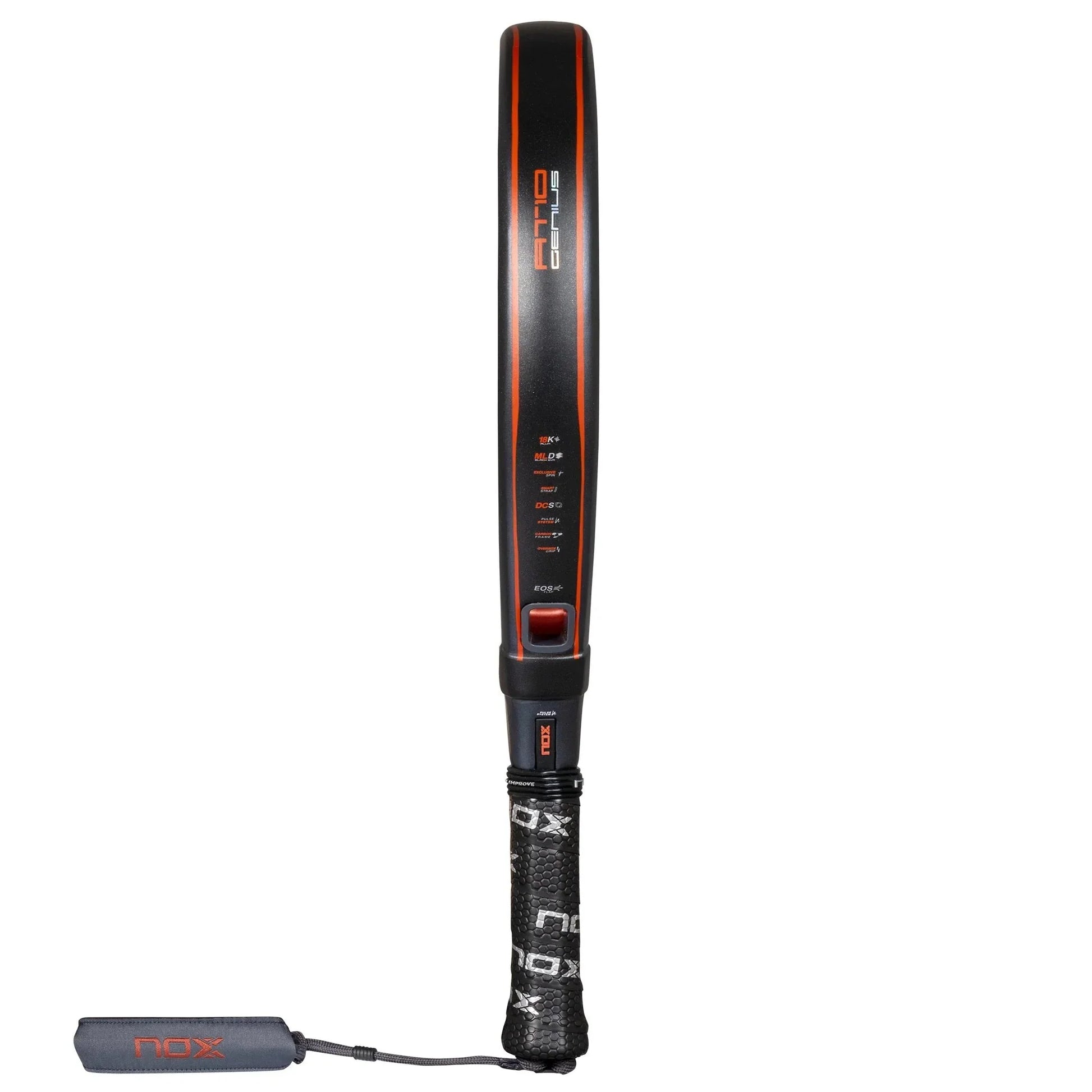 AT10 Luxury GENIUS 18K Alum 2025 by Agustín Tapia Padel Racket Nox