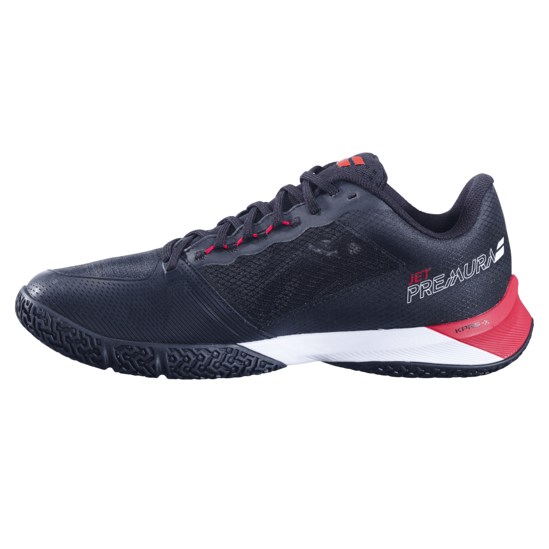BABOLAT JET PREMURA 2 Men Black/Red SS25 Padel Shoes