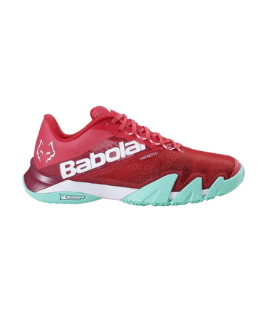 Cargue la imagen en el visor de la galería, Babolat Jet Premura Red/Green Juan Lebron 2024 Padel Shoes
