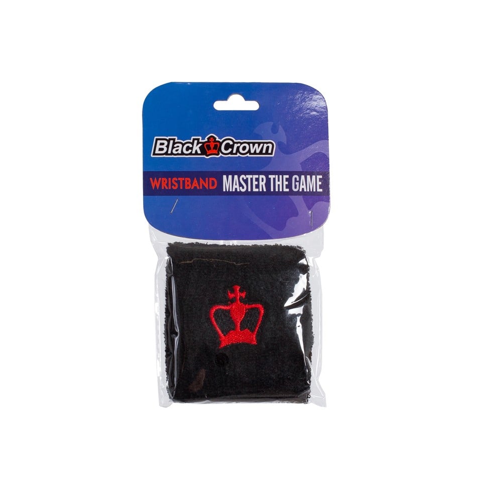 BLACK CROWN Blue Wristband Accessories Black Crown