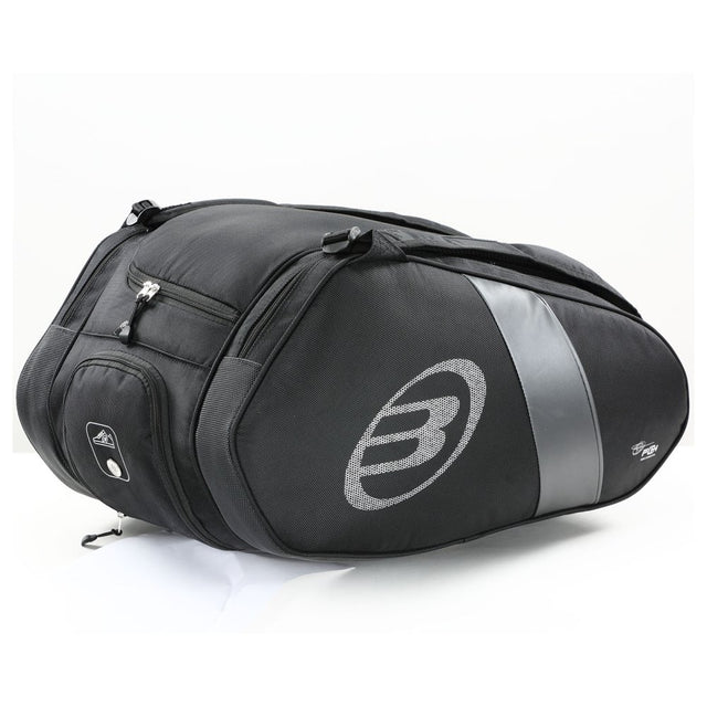 Load image into Gallery viewer, BULLPADEL NEURON 2025 BLACK FEDE CHINGOTTO PADEL BAG
