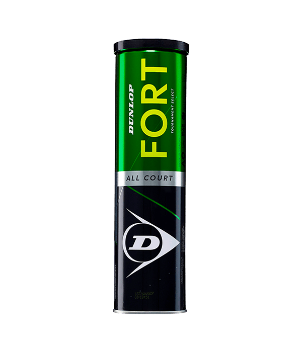Dunlop Fort All Court (x4) Padel Balls Can Padel Balls Dunlop