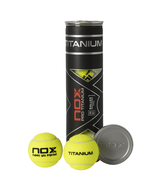 NOX Pro Titanium Padel Balls (x4) Padel Balls Nox