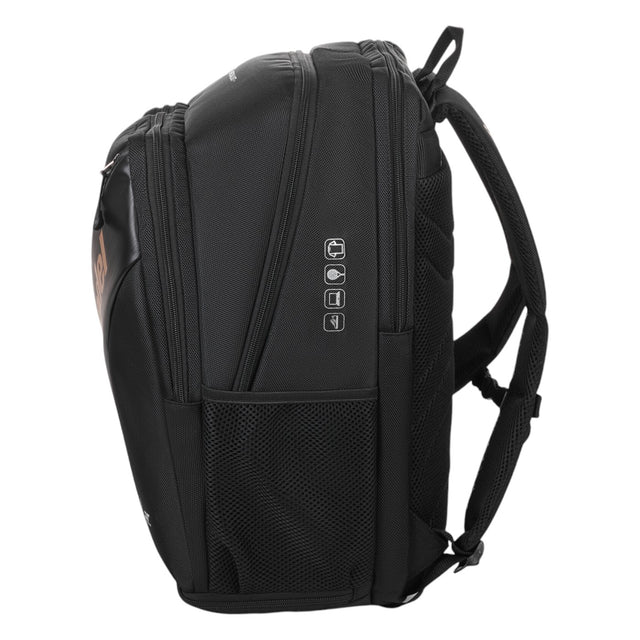 Load image into Gallery viewer, BULLPADEL VERTEX 2025 Black JUAN TELLO PADEL BACKPACK
