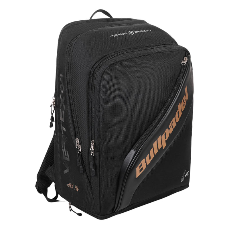 Load image into Gallery viewer, BULLPADEL VERTEX 2025 Black JUAN TELLO PADEL BACKPACK
