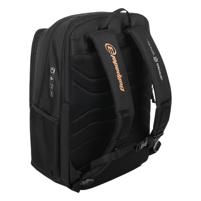 Load image into Gallery viewer, BULLPADEL VERTEX 2025 Black JUAN TELLO PADEL BACKPACK
