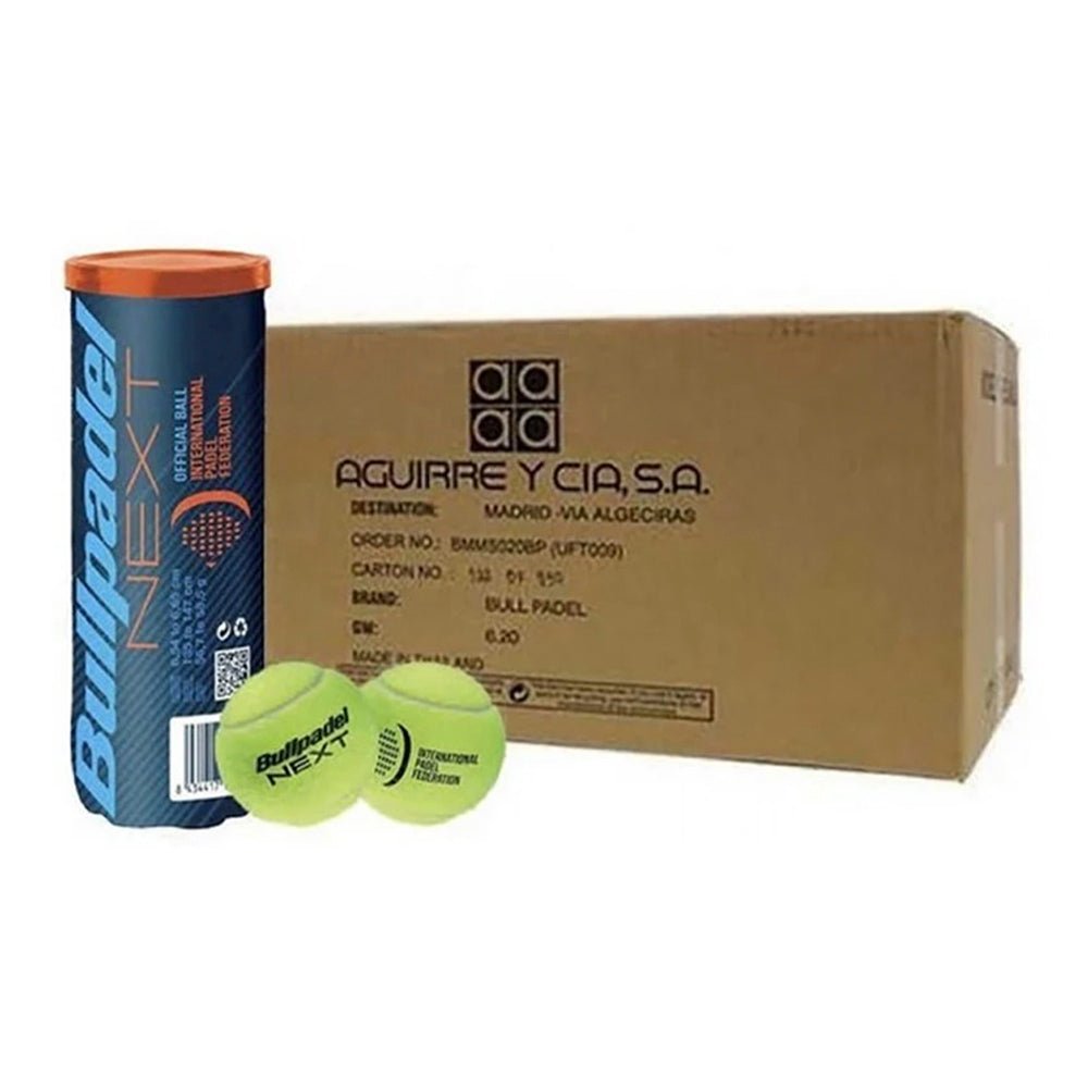 BULLPADEL FIP NEXT Padel Balls Box (24 Pcs) Balls Bullpadel