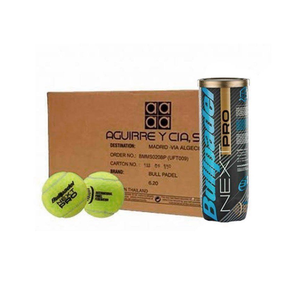 BULLPADEL FIP NEXT PRO Padel Balls Box (24 Pcs) Balls Bullpadel