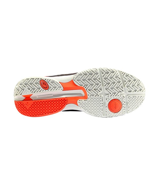 Bullpadel Flow 24L 2024  Dark Grey/Orange Padel Shoes