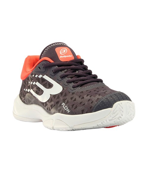 Cargue la imagen en el visor de la galería, Bullpadel Flow 24L 2024 Dark Grey/Orange Padel Shoes
