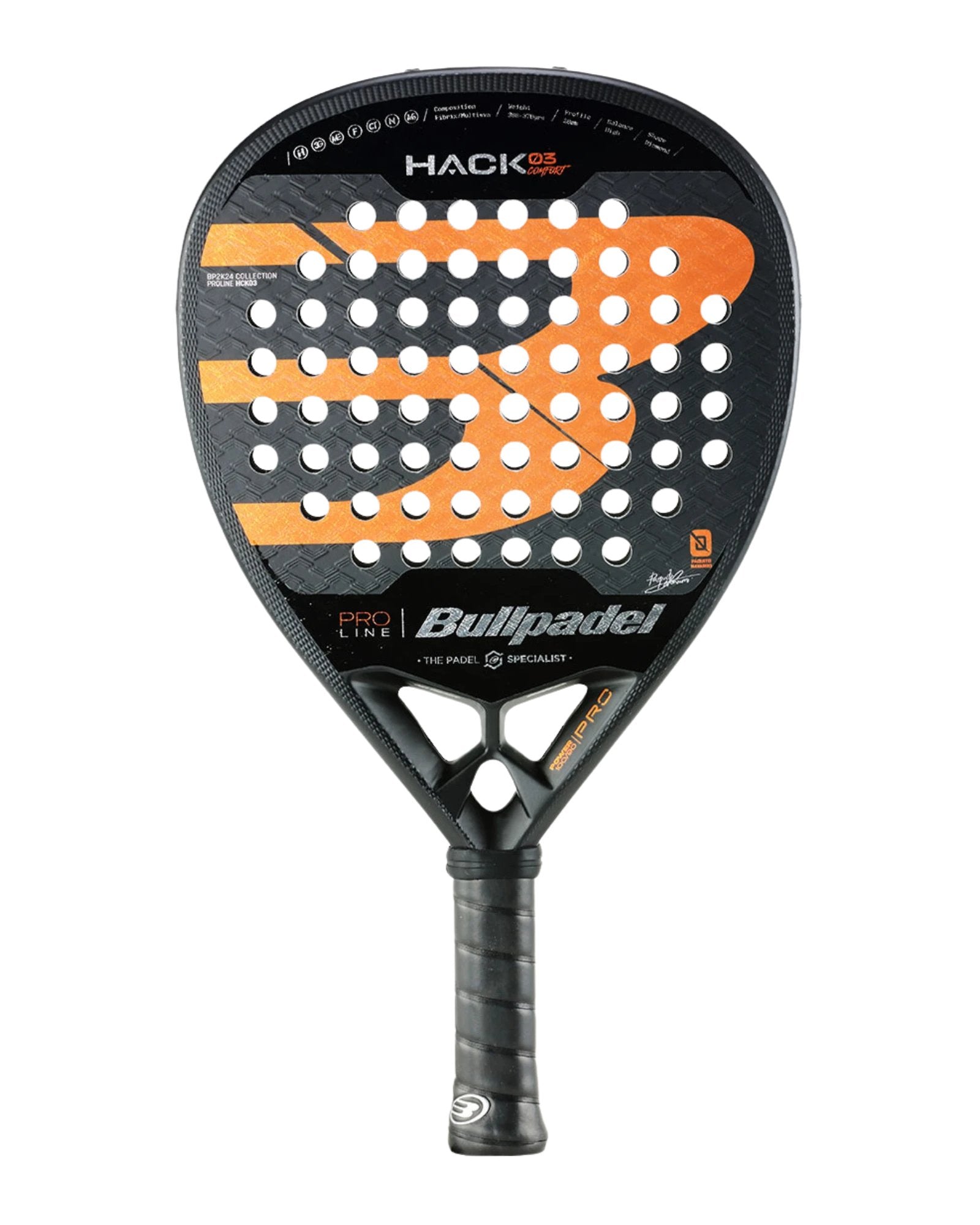 Bullpadel Hack 03 Comfort 2024 Padel Racket Padel Racket Bullpadel
