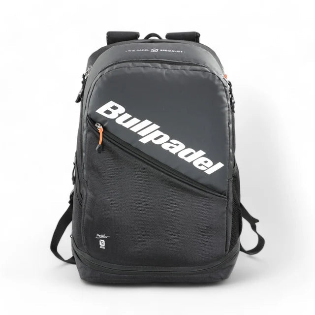 Cargue la imagen en el visor de la galería, BULLPADEL HACK Black 2025 PAQUITO NAVARRO PADEL BACKPACK
