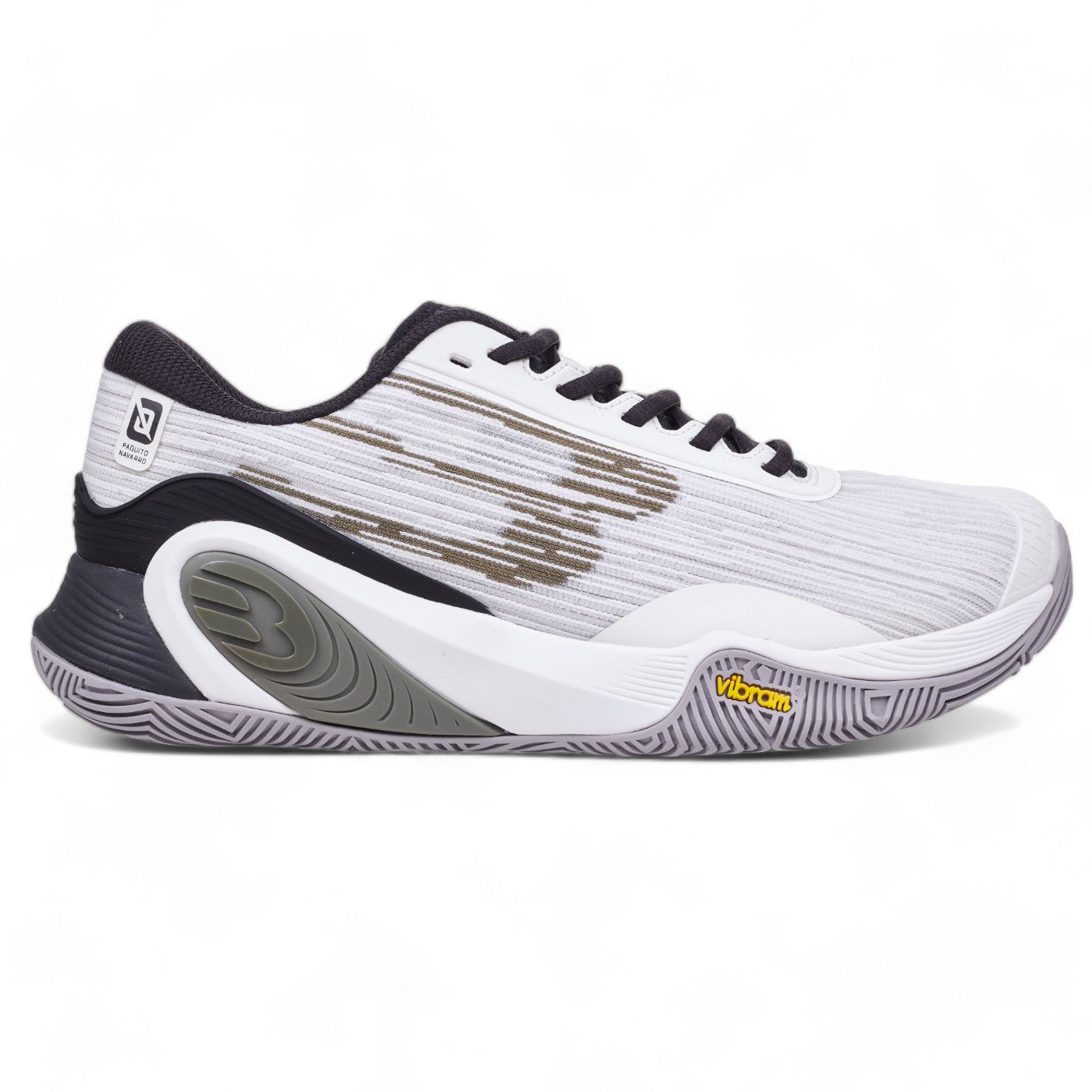 BULLPADEL HACK Vibram 25V White PAQUITO NAVARRO Padel Shoes Bullpadel 40 Blanco