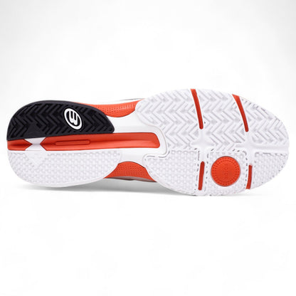 BULLPADEL HYBRID FLY 25V Black and White Padel Shoes Padel Shoes Bullpadel