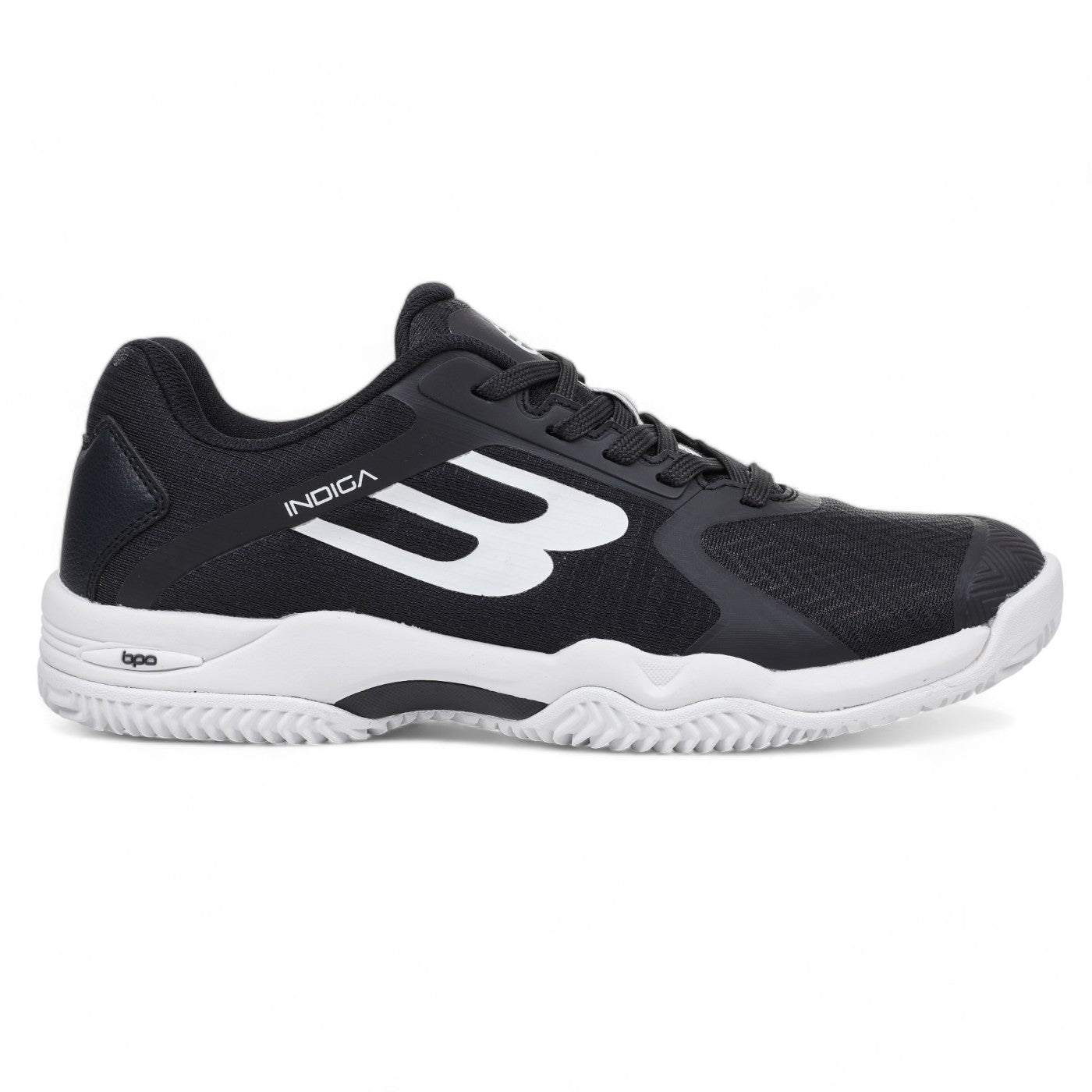 BULLPADEL INDIGA 25V Dark Grey Padel Shoes Padel Shoes Bullpadel 40 Negro
