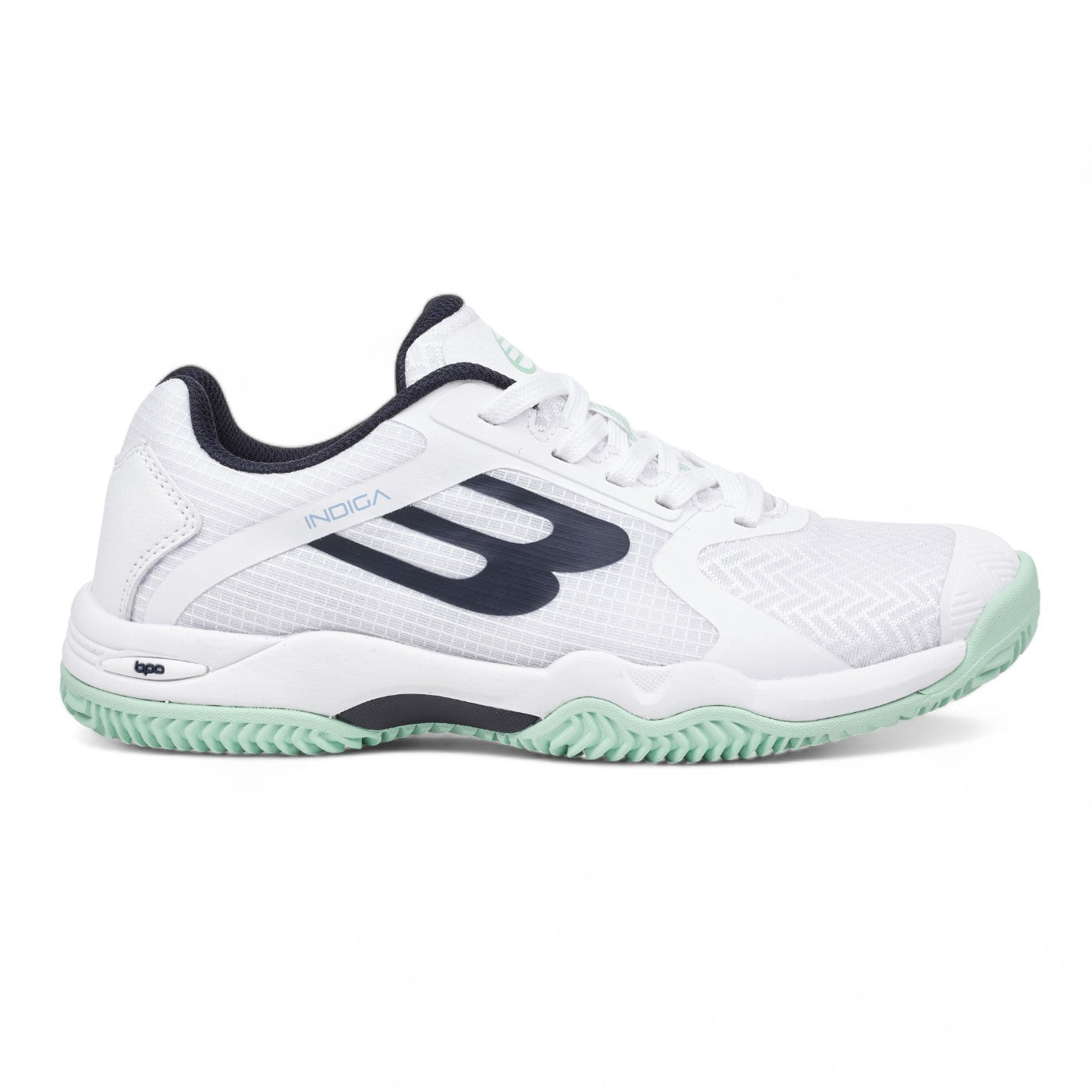 BULLPADEL INDIGA W 25V Turquoise Blue Padel Shoes Padel Shoes Bullpadel