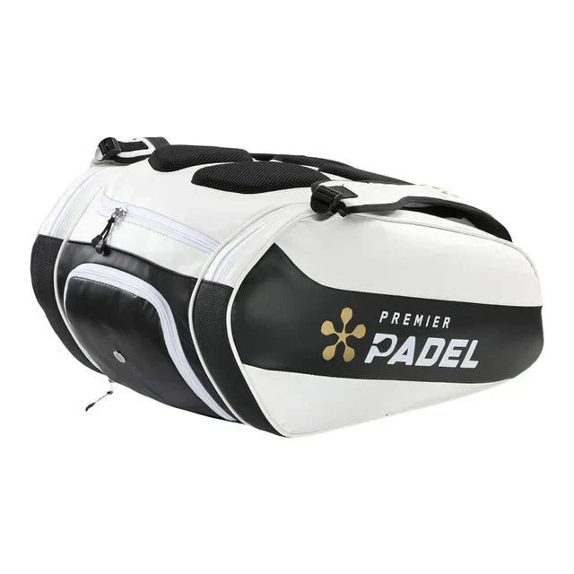 BULLPADEL VERTEX 2025 White PREMIER PADEL BAG Padel Bag Bullpadel