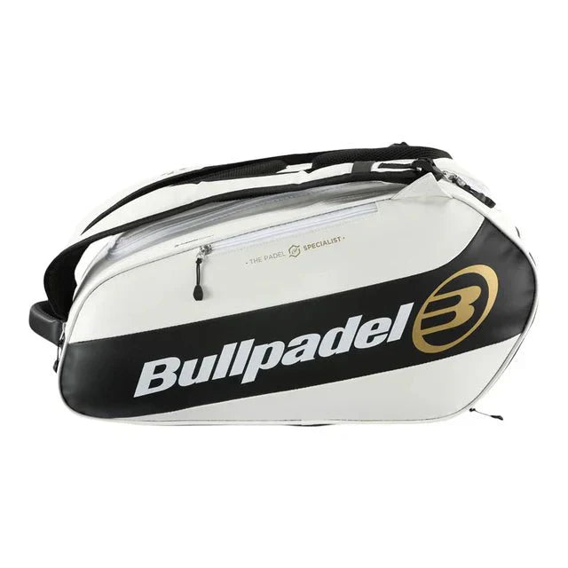 BULLPADEL VERTEX 2025 White PREMIER PADEL BAG Padel Bag Bullpadel