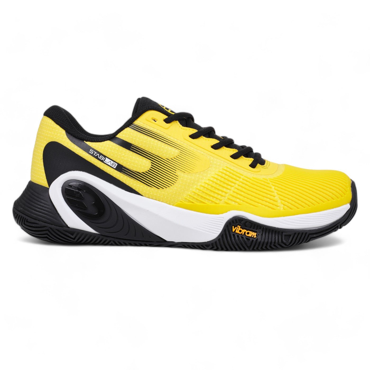 BULLPADEL VERTEX Vibram 25V Yellow Padel Shoes Padel Shoes Bullpadel 40 Amarillo