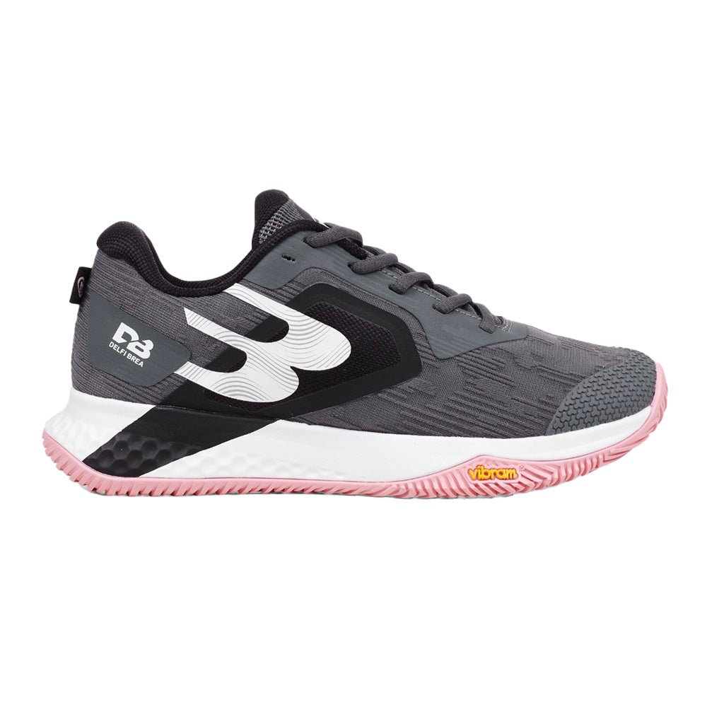 BULLPADEL VERTEX VIBRAM W 25V Gray DELFI BREA Padel Shoes Padel Shoes Bullpadel 36 Gris