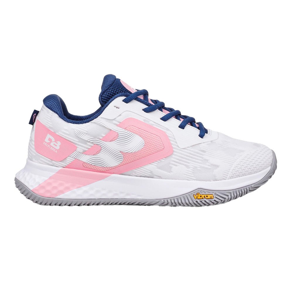 BULLPADEL VERTEX VIBRAM W 25V White DELFI BREA Padel Shoes Padel Shoes Bullpadel