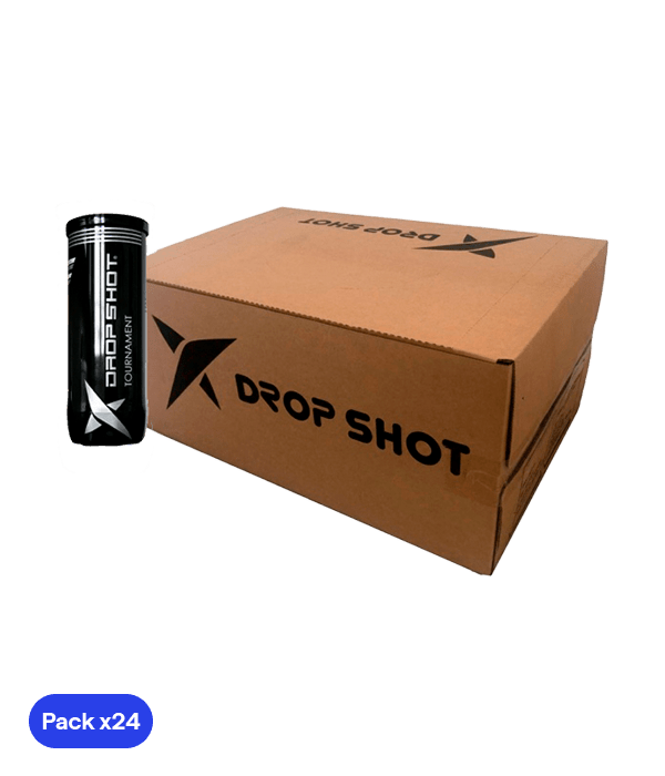 Drop Shot Tournament Pro (Pack x24) Balls Box Padel Balls Drop Shot