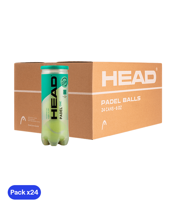 HEAD One Padel Balls Box (Pack x24) Padel Balls Head