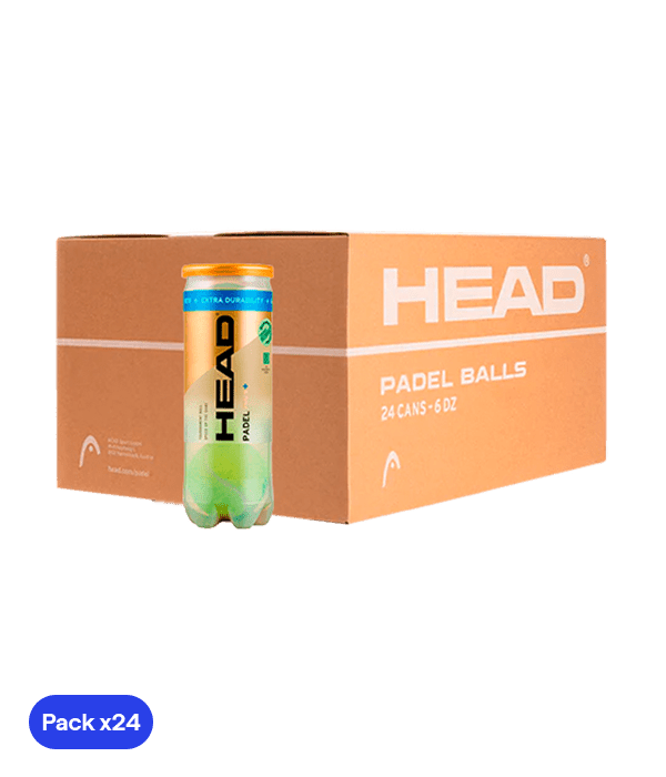 HEAD Padel Pro S+ 2024/2025 (pack x 24) Padel Balls Box Padel Balls Head