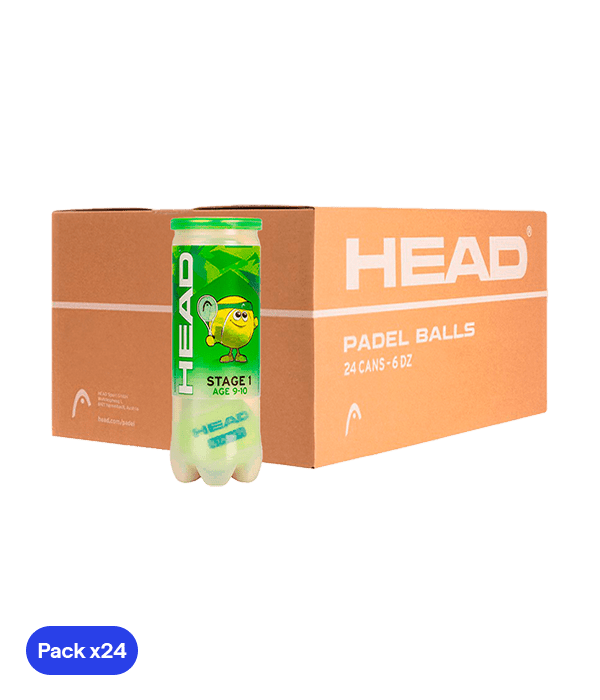 HEAD Stage 1 Padel Balls Box Padel Balls Head