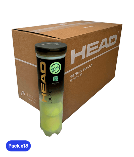 HEAD Tour Padel Balls Box (x4)(Pack x18) Padel Balls Head