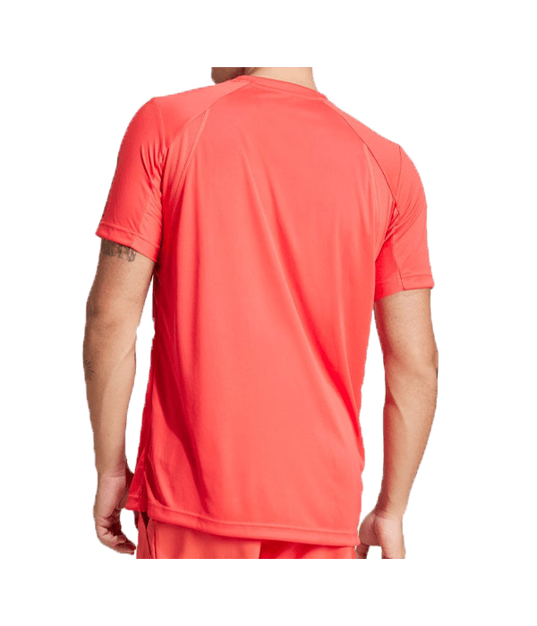T shirt Adidas B Club 3STR Tee Rojo 2025 Padel Clothes Adidas