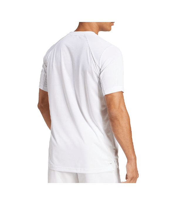 Camiseta Adidas Club Tee Blanco 2025 - STARz PADEL