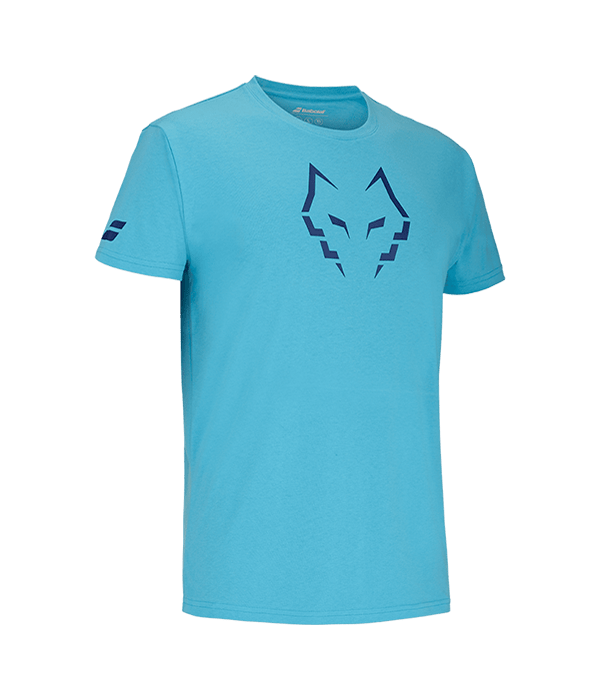 Camiseta Babolat Algodon Juan Lebron Cyan 2025 - STARz PADEL