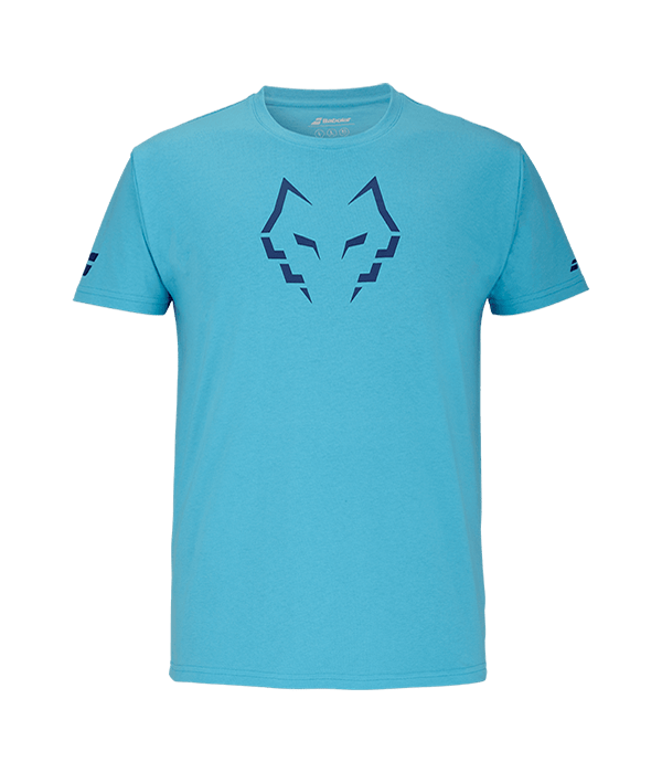 Camiseta Babolat Algodon Juan Lebron Cyan 2025 - STARz PADEL