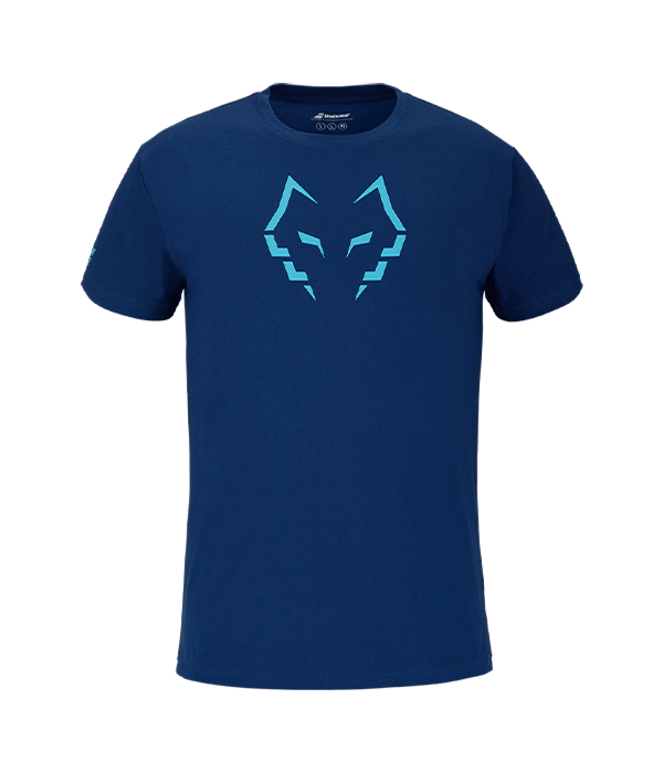 Camiseta Babolat Algodón Juan Lebrón Estate Blue 2025 - STARz PADEL