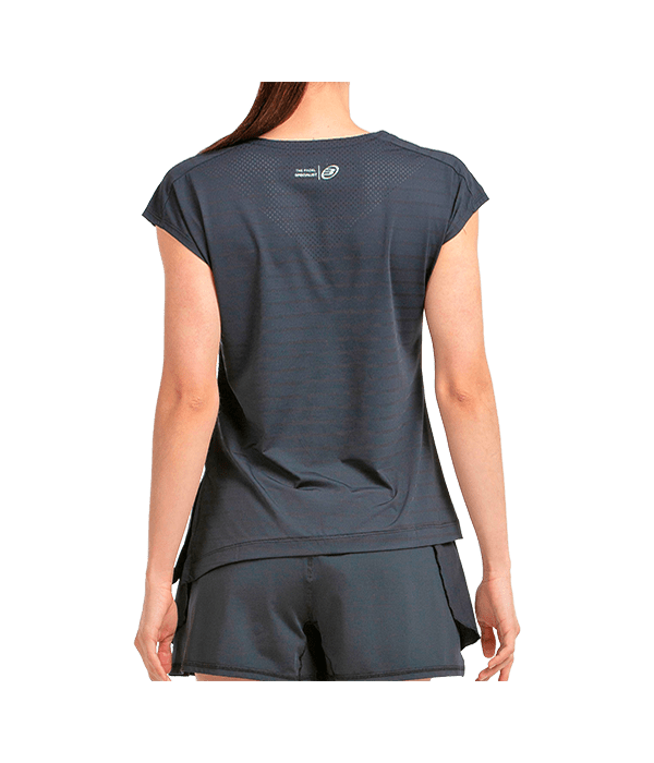 Camiseta Bullpadel Adoros Women 2025 Negro - STARz PADEL