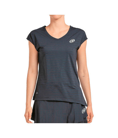 Camiseta Bullpadel Adoros Women 2025 Negro - STARz PADEL