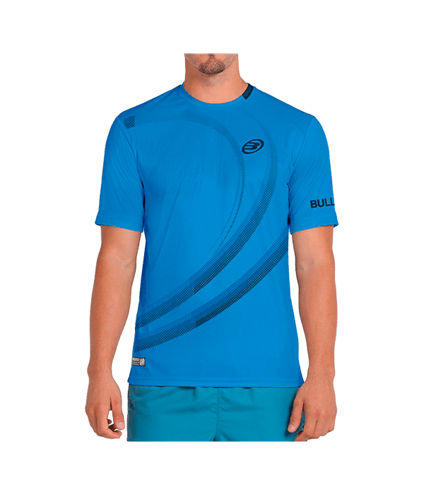 T shirt Bullpadel Beque Azul Atómico 2025 Padel Clothes Bullpadel