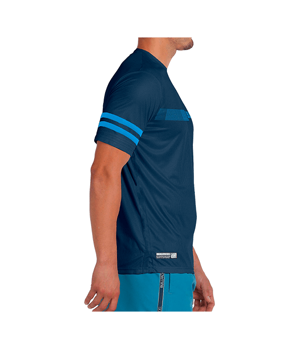 T shirt Bullpadel Berro Azul marino 2025 Padel Clothes Bullpadel