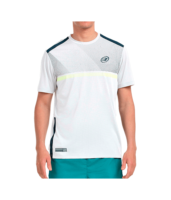 T shirt Bullpadel Bilao 2025 White Padel Clothes Bullpadel